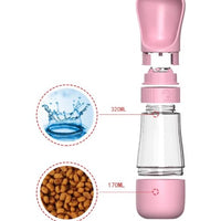 2-in-1 Portable Dog Water Bottle