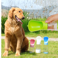 2-in-1 Portable Dog Water Bottle